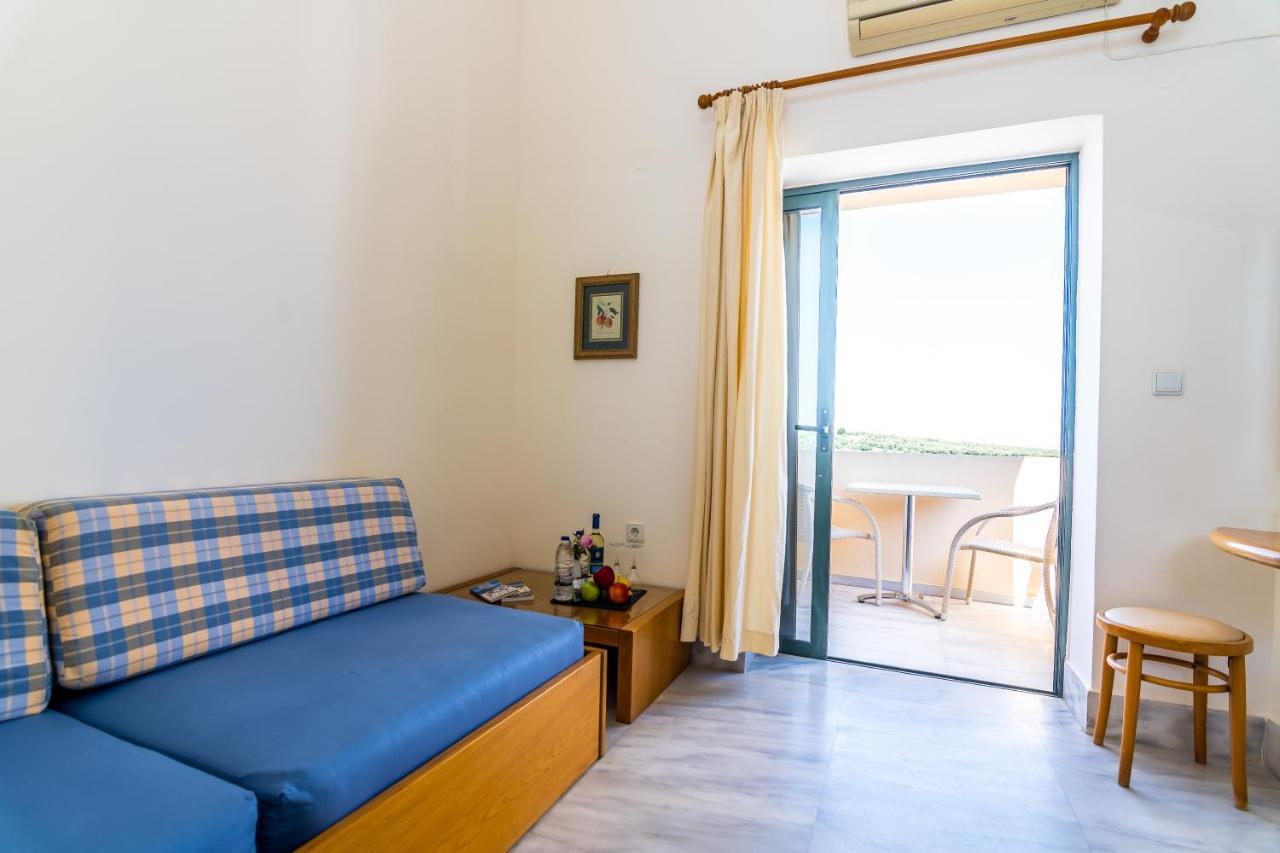 Orestis Hotel Sea View Apartments Сталос Экстерьер фото