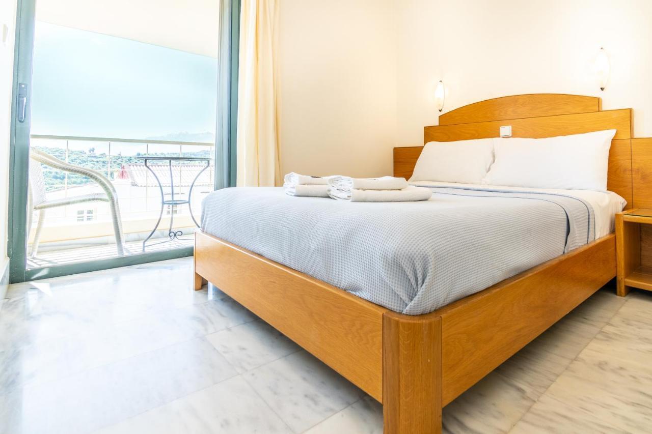 Orestis Hotel Sea View Apartments Сталос Экстерьер фото