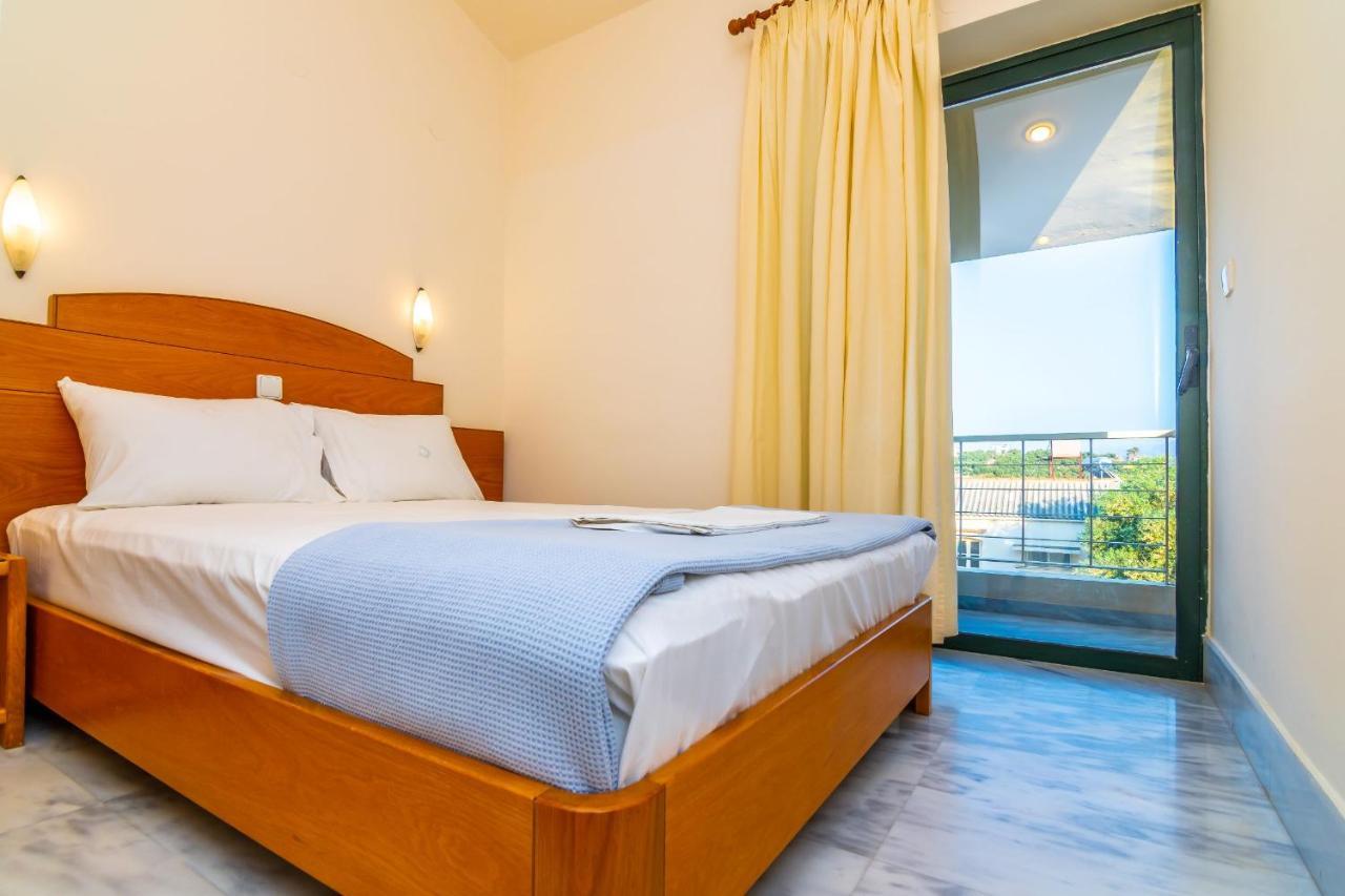 Orestis Hotel Sea View Apartments Сталос Экстерьер фото