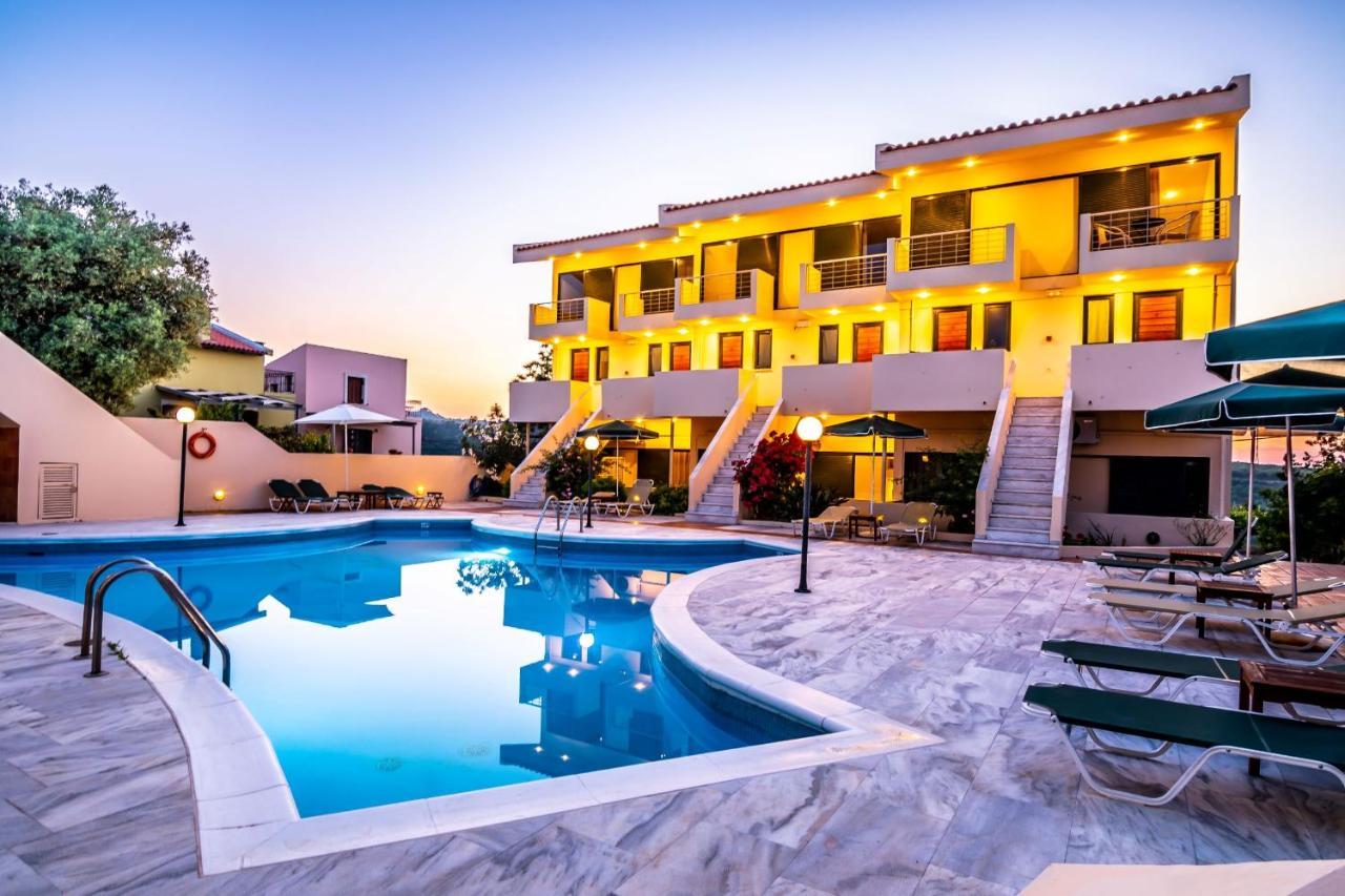 Orestis Hotel Sea View Apartments Сталос Экстерьер фото