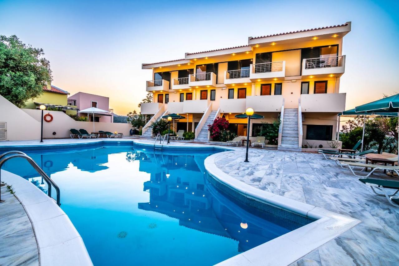 Orestis Hotel Sea View Apartments Сталос Экстерьер фото
