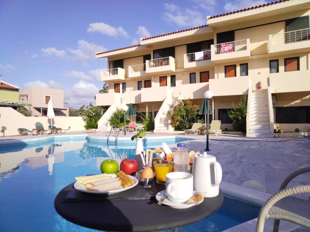 Orestis Hotel Sea View Apartments Сталос Экстерьер фото